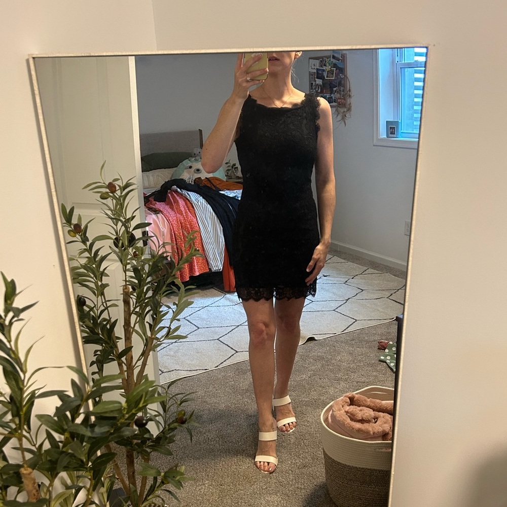 Black Lace Dress
